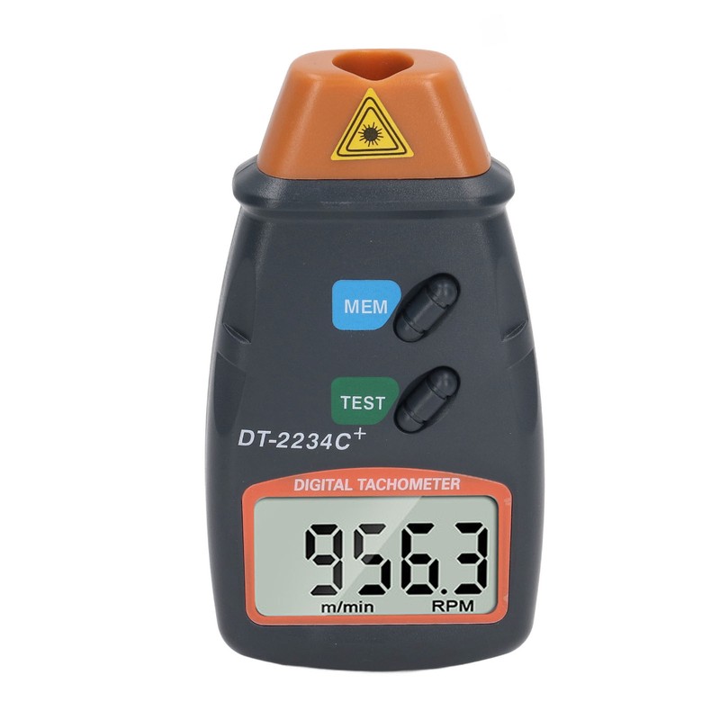 Digital Tachometer Laser Photo Non Contact Tach Meter Measurement Tool