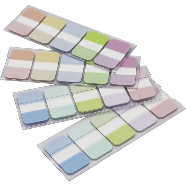 Tabs Flags Assorted Colors, 0.98 x 1.71 Inch Sticky Tabs,