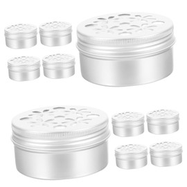 POPETPOP Pack of 10 Fragrance Box for Dog Training Fragrance Cans for Dogs Fragrance Training Container for Odour Training for Dogs Dog Training and Behavior Aids Packaging with Lid Aluminium Work