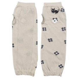 Noah Family Women's Socks, UV Coloring Hanatama, Short Arm Cover, BE