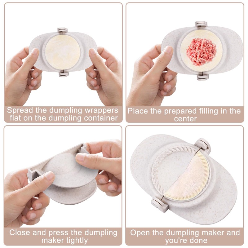 Dumpling Maker, 8 Piece Ravioli Shaper Set, Dumpling Maker, Empanadas