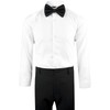 Black n Bianco Boys Tuxedo in Black Dresswear Set Size
