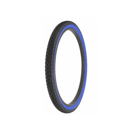 ALTALINE Bicycle Tire 26" x 2.125" Bike Black/Blue Side Wall AL-133 Diamond Drizzle Style Tread