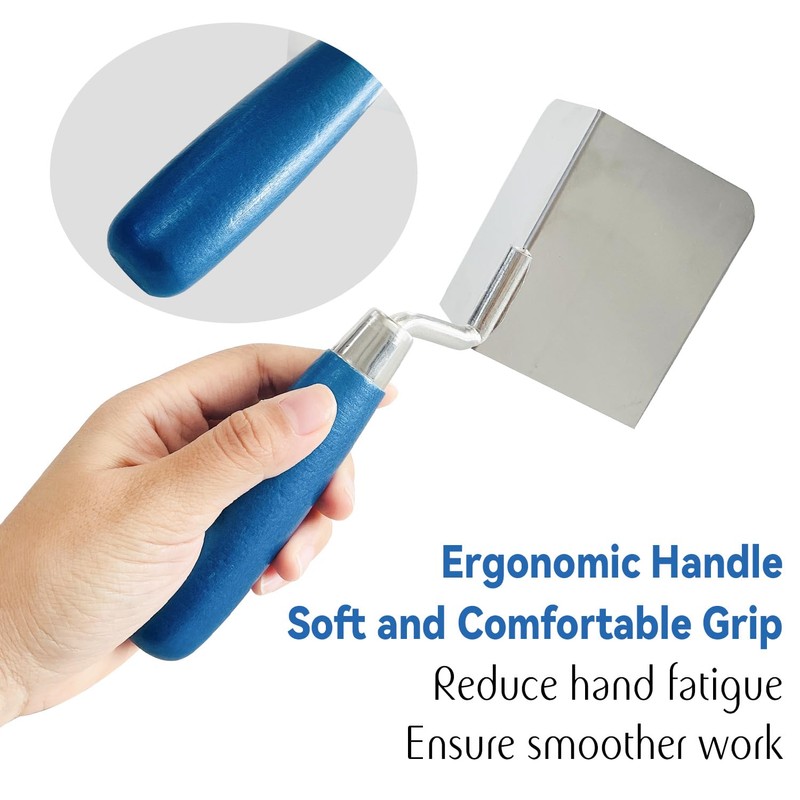 SUGOOE 2 PCS Drywall Corner Tool Set Stainless Steel Inside