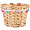 AVASTA Wicker Bicycle Basket for Children 12, 14, 16 Bicycle,