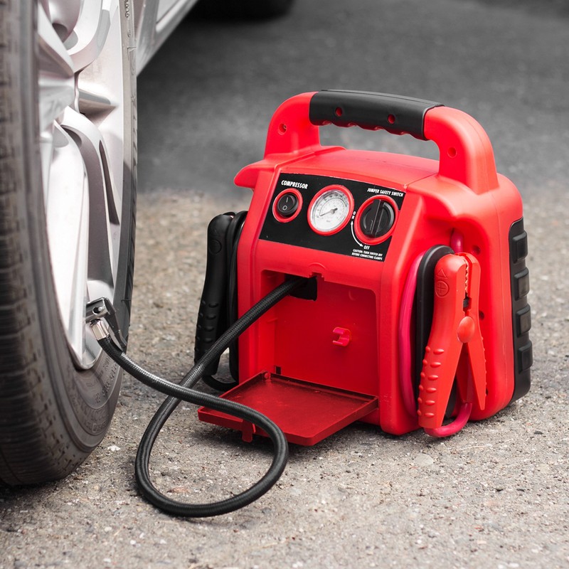 Wagan EL7552 Jumpboost V8 Air 1000 Peak Amps Jump Starter