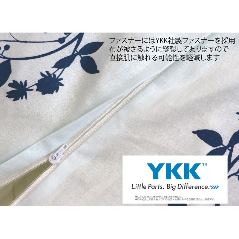 CAMEL PALMS Japan 100% Cotton Pillow Case Zippered Pillow Case