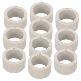 Gatuida 10Pcs Ceramic Water Plant Fixing Cup Underwater Plant Holder for Fish Tank for Aquatic Planting and Aquarium Decoration