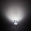 Chanzon 100 pcs 5mm White Flat Top LED Diode Lights