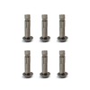 6 pcs of M8*65 Fine Processed 304 Stainless Steel Sleeve