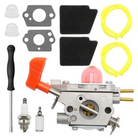 Newnessai BVM200FE Carburetor Tune Up Kit, Replacement for Poulan BVM200FE GBV345 Leaf Blower, Replacement for Craftsman 358794770 358794780 358794765 Models
