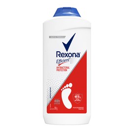Desodorante para Pies en Polvo Antibacterial Rexona Efficient 200 gr