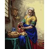 Wizardi Needlepoint Canvas for halfstitch Without Yarn After Johan Vermeer