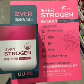 Nutri Everstrogen 750mg / 에버스트로겐 750mg X 60정 - 코스트코