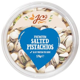 J.C.'s Quality Foods Salted Pistachios 175G