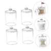 ABOOFAN 4Pcs Practical Transparent Storage Boxes for Skin Care Products