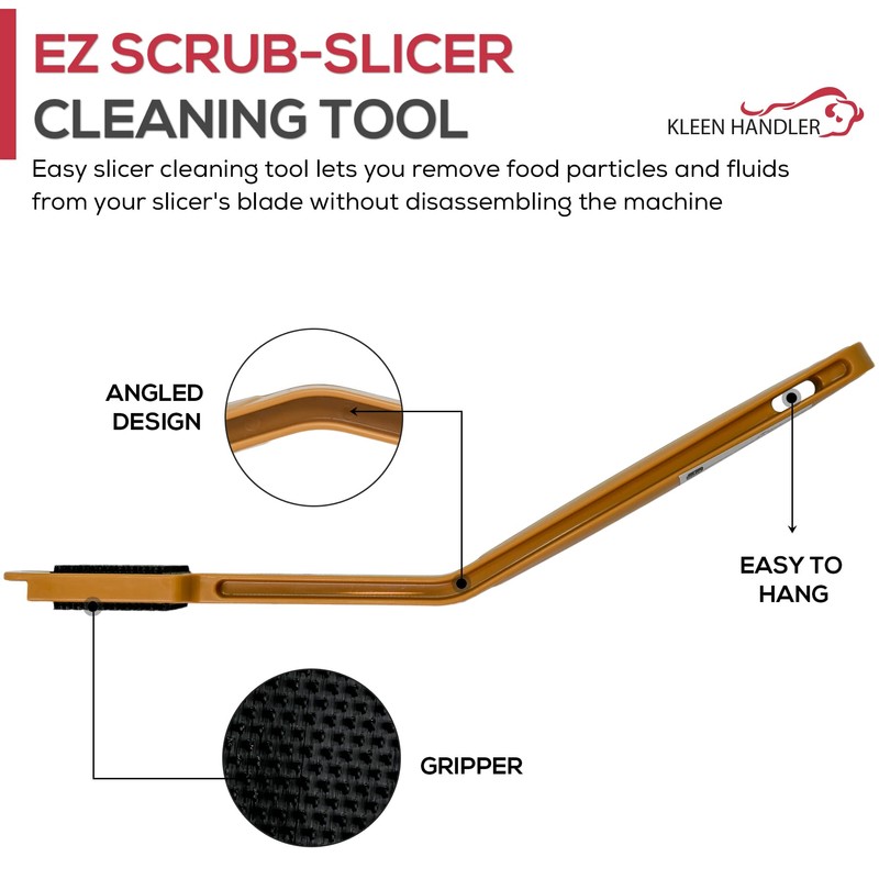 Kleen Handler 3 Pack EZ Scrub-Slicer Cleaning Tool, Electric Blade