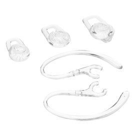 LABRIMP 3sets Ear Hooks Earbud Gel Replacement for Wireless Headset Comfortable Fit Ergonomic Design for Stability Reusable Washable Ear Covers of High Transparency Earbud 20pcs*3