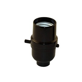 Black Socket, Push Through Socket, Lamp parts, make your own lamp,