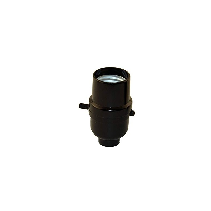 Black Socket, Push Through Socket, Lamp parts, make your own