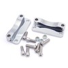 Wsays Touring Front Fender Relocator Spacer Kit Chrome Compatible with