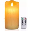 KELAUDIA SHOP Vela Led Recargable Parpadeante Danzantes Control Remoto15cm