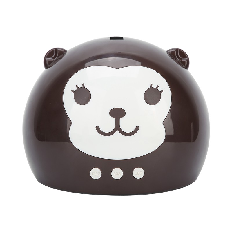 Cute Cartoon Monkey UV LED Nail Dryer 36W Gel Polish
