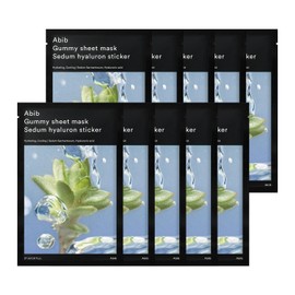 Abib Gummy Sheet Mask 10 Sheets Sedum Hyaluron (Moisturizing)