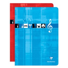 Clairefontaine Music Book, Ideal for Music Lessons, Pack of 1
