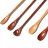 SITEDAN Muddler Spoon Muddler Wooden Dessert Spoon Ice Cream Spoon
