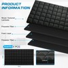 4 PCS Acoustic Panels,48''X24''X2'' Sound Proof Foam Panels for Walls,High