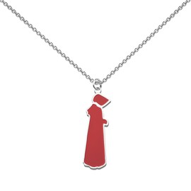 LQRI Movie Inspired Gifts Offred Necklace Feminist Gift Powerful Woman Jewelry Movie Lover Merchandise (silver)