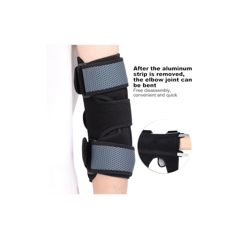 Elbow Support Brace, Dual Aluminium Splint, Cubital Tunnel