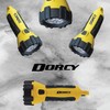 Dorcy 150 Lumen Yellow Floating Flashlight, Bundle with 4 AA