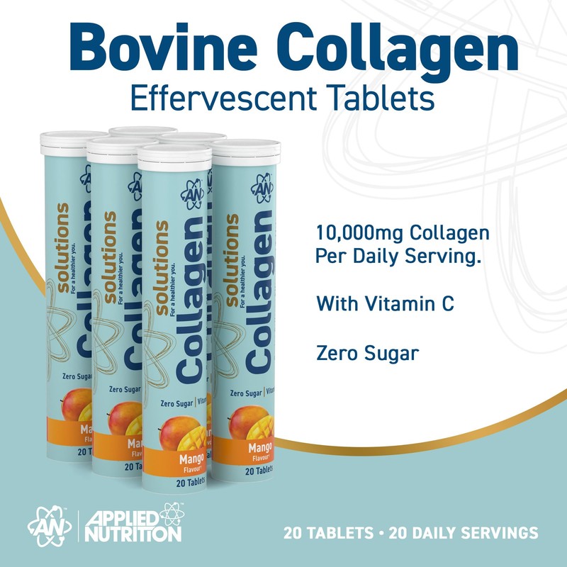 Applied Nutrition Solutions Collagen Effervescent Tablets – Collagen with Vitamin