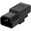Toptekits Adapter Nema 5-15r to C14, IEC C14 Male to