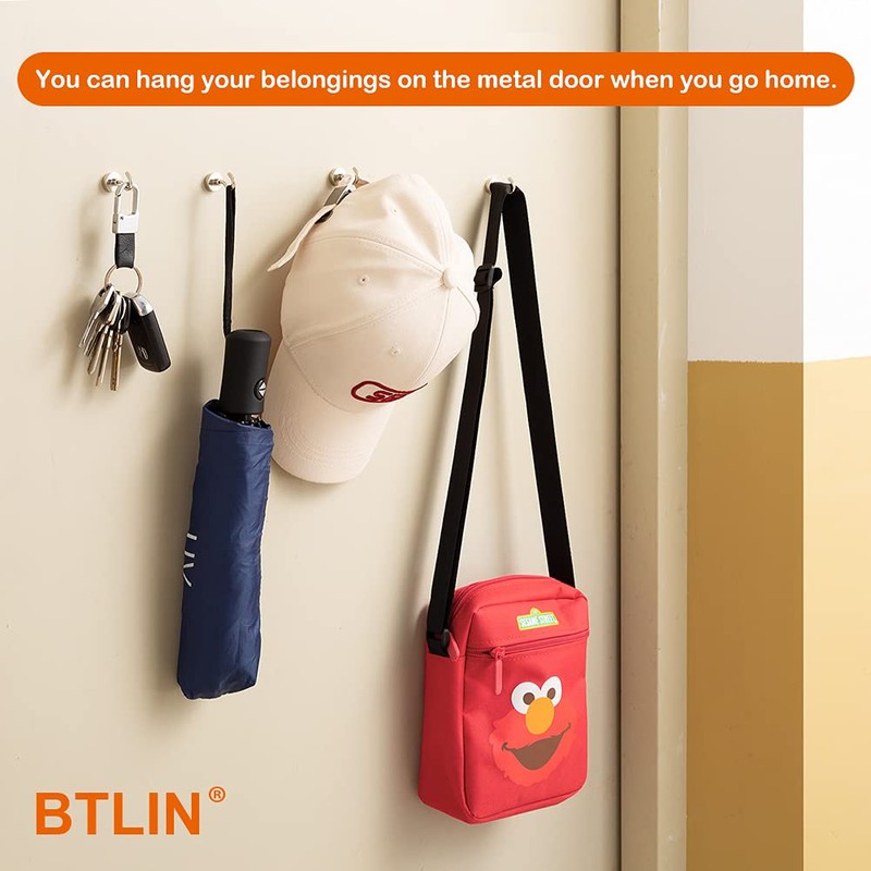 BTLIN Magnetic Hooks, Small Strong Neodymium Hook Magnet, 15 mm