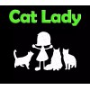 Unbranded Cat Lady Pride - Vinyl Decal - Crazy Childless