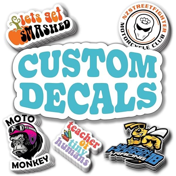 Customize Your Own Decals. Upload Your Photo, Text, Logo, or