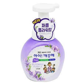 Ai! Kkeukkeuthae Anti-Bacterial Foaming Hand Soap 250ml Blooming Purple 6ea