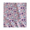 MF1002 Miffy Cool Towel, Rabbit and Flower Pattern, Pink