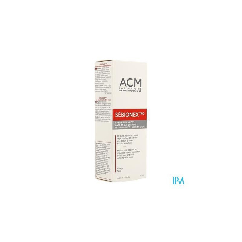 ACM Sebionex Trio Creme Tube 40ml