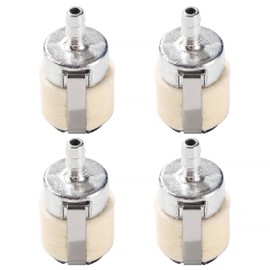 VooGenzek 4 Pieces Felt Fuel Filter, Felt Fuel Filter, Compatible with Echo Grass Trimmer 13120507320 13120519830 125-527