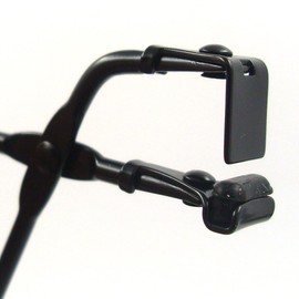 Black Eyelash Curler with Refill Pads, Pinching Mini Lash Curler for All Eyelash Shapes,Eye Makeup Brushes and Tools,Beauty and Personal Care