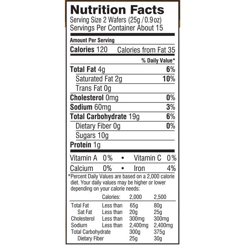 Pepperidge Farm Crème Filled Pirouette Rolled Wafers, Chocolate Hazelnut, 13.5-ounce