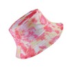 Eigso Pink Fashion Batik Bucket hat for Women Men Sun
