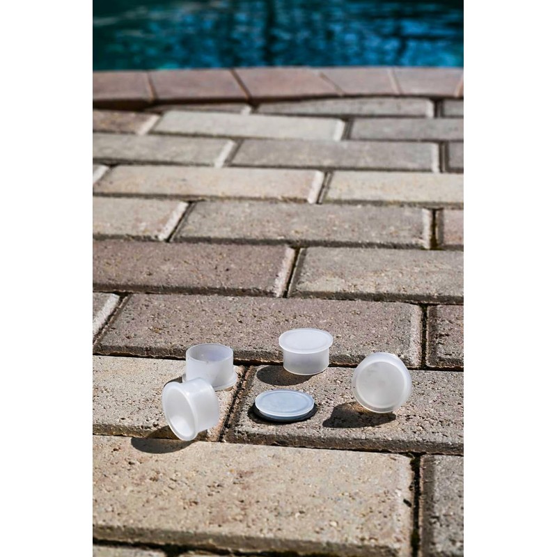 SummitLink Pool Fence Hole Plug Deck Patio Ground Cover Caps