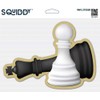 Squiddy Chess Pieces - Vinyl Sticker for Car, Laptop, Notebook