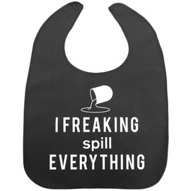 iplusmile Adult Bibs for Eating - Waterproof and Reusable Washable Clothing Protectors for Elderly, Seniors and Disabled