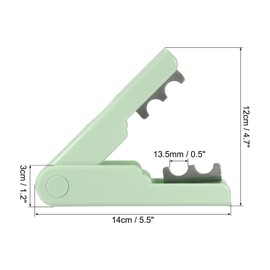 PATIKIL Rose Thorn Stripper Tool, Metal Thorn Remover Tools Rose Stem Leaf Thorn Stripper for Rose Flower Floral Arrangement, Green